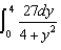 <strong>A 12-nC charge is distributed uniformly along the y axis from y = 0 to y = 4 m.Which of the following integrals is correct for the x component of the electric field at x = 2 m on the x axis?</strong> A) B) C) D) E)none of these