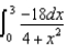 <strong>A uniform linear charge of 2.0 nC/m is distributed along the x axis from x = 0 to x = 3 m.Which of the following integrals is correct for the x component of the electric field at y = 2 m on the y axis?</strong> A) B) C) D) E)none of these