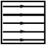 <strong>Which one of the diagrams below is not a possible electric field configuration for a region of space which does not contain any charges?</strong> A) B) C) D) E)