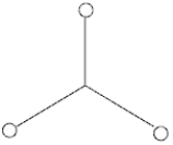 <strong>Three 2.50 \mu C charges are placed on tiny conducting spheres at the ends of 1.00 m-long strings that are connected at 120 \degree angles as shown below.The magnitude, in N, of the tension in any one of the strings is: </strong> A)1.88 *10<sup>-2</sup>. B)3.25 * 10<sup>-2</sup>. C)3.75 * 10<sup>-2</sup>. D)6.50 * 10<sup>-2</sup>. E)7.50 *10<sup>-2</sup>.