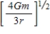 <strong>A projectile is launched from the surface of a planet (mass = m, radius = r). What minimum launch speed is required if the projectile is to rise to a height of 2r above the surface of the planet? Disregard any dissipative effects of the atmosphere.</strong> A) B) C) D) E)