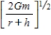 <strong>An object is released from rest at a distance h above the surface of a planet (mass = m, radius = r < h). With what speed will the object strike the surface of the planet? Disregard any dissipative effects of the atmosphere of the planet.</strong> A) B) C) D) E)