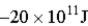 <strong>A satellite revolves around the Earth in a circular orbit with a mechanical energy of J. What is its kinetic energy?</strong> A) B) C) D) E)