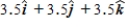<strong>On occasion, the notation   will be a shorthand notation for   . A child starts at one corner of a cubical jungle gym in a playground and climbs up to the diagonally opposite corner. The original corner is the coordinate origin, and the x, y and z axes are oriented along the jungle gym edges. The length of each side is 2 m. ​   ​ Use this exhibit to answer the following question(s). The child's displacement is:</strong> A)   B)   C)   D)​   E)   <div style=padding-top: 35px> 