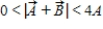 <strong>Given two non-zero vectors,   and   , such that   , the sum   satisfies ​</strong> A)   . B)   . C)   . D)   . E).   . <div style=padding-top: 35px> 