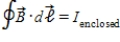<strong>The correct form of Ampere's law for circuits with gaps in them is</strong> A)   . B)   . C)   . D)   . E)   . <div style=padding-top: 35px> 