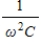 <strong>Capacitive reactance XC is given by</strong> A) . B)ωC. C)ω/C. D)C/ω. E) .