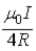 <strong>The segment of wire (total length = 6R, including the incoming and outgoing portions of the wire) is formed into the shape shown and carries a current I. What is the magnitude of the resulting magnetic field at the point P? </strong> A) B) C) D) E)