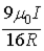 <strong>What is the magnitude of the magnetic field at point P if a = R and b = 2R? </strong> A) B) C) D) E)