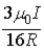<strong>What is the magnitude of the magnetic field at point P if a = R and b = 2R? </strong> A) B) C) D) E)