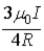 <strong>What is the magnitude of the magnetic field at point P if a = R and b = 2R? </strong> A) B) C) D) E)