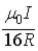 <strong>What is the magnitude of the magnetic field at point P if a = R and b = 2R? </strong> A) B) C) D) E)