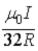 <strong>What is the magnitude of the magnetic field at point P if a = R and b = 2R? </strong> A) B) C) D) E)