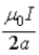 <strong>We find that N current loops are coplanar and coaxial. The first has radius a and current I. The second has radius 2a and current 2I, and the pattern is repeated up to the Nth, which has radius Na and current NI. The current in each loop is counterclockwise as seen from above. The magnitude of the magnetic field at the center of the loops is</strong> A) . B) C) . D) . E) .