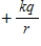 <strong>A series of 3 uncharged concentric spherical conducting shells surround a small central charge q. The potential at a point outside the third shell, at distance r from the center, and relative to V = 0 at ∞, is</strong> A) . B) . C) . D) . E) .