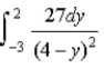 <strong>A uniform linear charge of 3.0 nC/m is distributed along the y axis from y = −3 m to y = 2m. Which of the following integrals is correct for the magnitude of the electric field at y = 4 m on the y axis?</strong> A)   B)   C)   D)   E)none of these <div style=padding-top: 35px> 