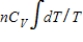 <strong>If n moles of an ideal gas are compressed isothermally from an initial volume V1 to a final volume V2, what is the change in entropy?</strong> A)nR ln (V2/V1) B)nRT ln (V2/V1) C)nkB ln (V2/V1) D) E)nCv/T
