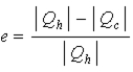<strong>The thermal efficiency of a heat engine is given by</strong> A) . B) . C) . D)all of the formulas above. E)only (a) or (b) above.
