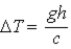 <strong>A block of material of mass m and specific heat c falls from height h and reaches speed v just before striking the ground. Its temperature is measured immediately after it strikes the ground. If we ignore any change in temperature owing to interaction with the air, the change in temperature of the block of material is</strong> A)   . B)   . C)   . D)All of the answers above are correct. E)Only (a) and (b) above are correct. <div style=padding-top: 35px> 