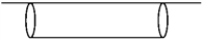 A uniform cylinder of radius R, mass M, and length L rotates freely about a horizontal axis parallel and tangent to the cylinder, as shown below. The rotational inertia of the cylinder about this axis is 