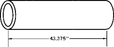 Twenty-two sections of 2 pipe of the length shown are used to construct a framework. How many standard 21' lengths of pipe must be bought to do this job?