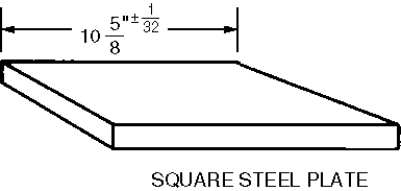 Reduce all fractions to their simplest forms. Convert all improper fractions to mixed numbers. Provide answers in the following format: Fraction: 3/4 Mixed number: 1 5/8 What is the longest the plate can be cut, in inches?