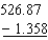 Compute the following to three decimal places.