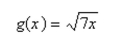 is related to the parent function. Identify the parent function . e. None of the above