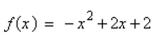 Write the quadratic function in standard form.