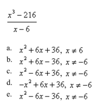 Use synthetic division to divide.