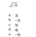 Write the complex number in standard form.