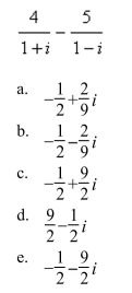 Perform the operation and write the result in standard form.