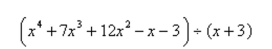 Use long division to divide.