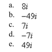 Write the complex number in standard form.