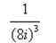 Simplify the complex number and write it in standard form.