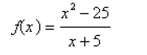 Select the correct graph of the following function.