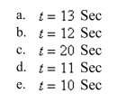 Use the position equation , where represents the height of an object (in feet), represents the initial velocity of the object (in feet per second), represents the Initial height of the object (in feet), and represents the time (in seconds). A projectile is fired straight upward from ground level with an initial velocity of feet Per second. At what instant will it be back at ground level?