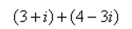 Perform the addition or subtraction and write the result in standard form.