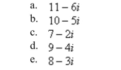 Perform the addition or subtraction and write the result in standard form.