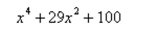 Find all the zeros of the function and write the polynomial as a product of linear fac- tors.