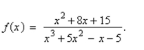 Determine the domain of