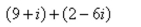 Perform the addition or subtraction and write the result in standard form.