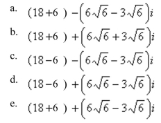 Write the complex number in standard form.