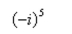 Simplify the complex number and write it in standard form.