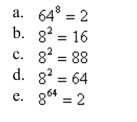 Write the logarithmic equation in exponential form.