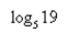 Rewrite the logarithm as a ratio of common logarithms.