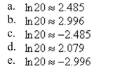 Solve the exponential equation algebraically. Approximate the result to three deci- mal places.
