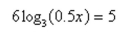 Solve the logarithmic equation algebraically. Approximate the result to three deci- mal places.