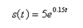 Select the graph of the exponential function.