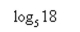 Rewrite the logarithm as a ratio of common logarithms.